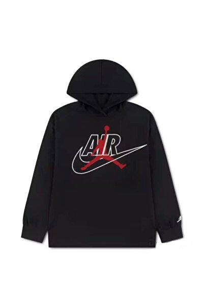 Nike Hanorac JDB MJ JUMPMAN AIR cu glugă și mâneci lungi
