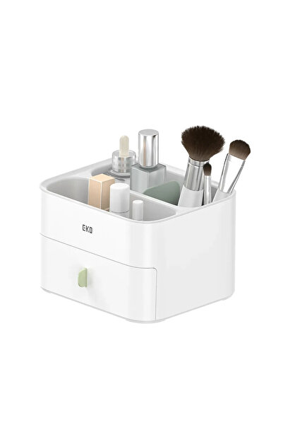 EKO Organizator de cosmetice cu sertar, EKO, Bento, alb