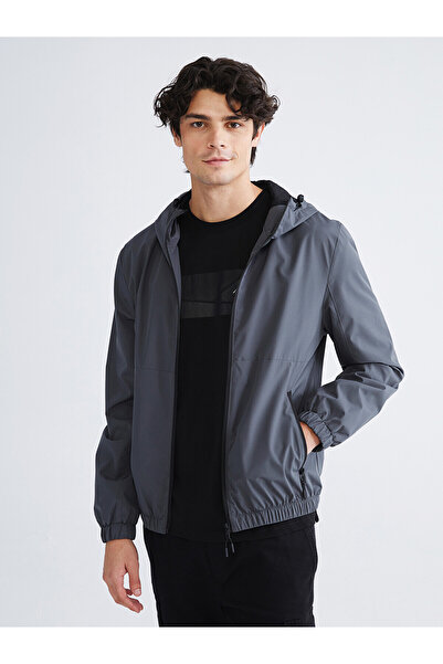 LC Waikiki Nevavm Farkıyla Xside Anthracite Plain Standard & Regular Men's Ra...