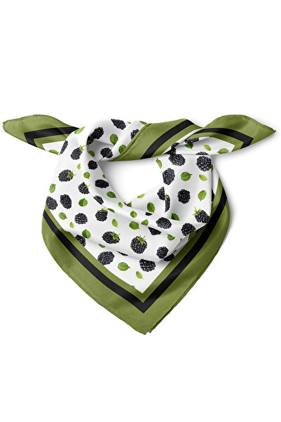 nehir eşarp Blackberry Pattern Scarf Bandana 50X50 cm