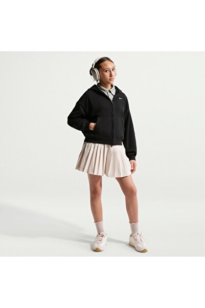 Nike Bluza cu fermoar G NSW STUDIO FLC OS FZ HD