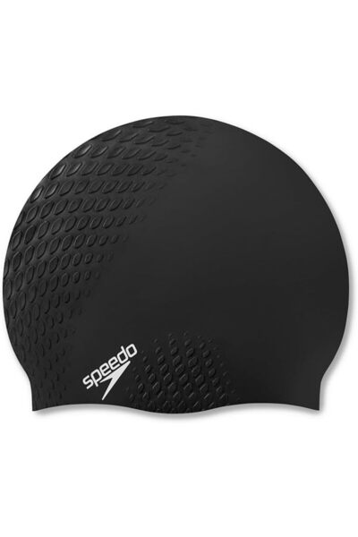 SPEEDO قبعة سباحة للبالغين من الجنسين من Bubble Active + Cap
