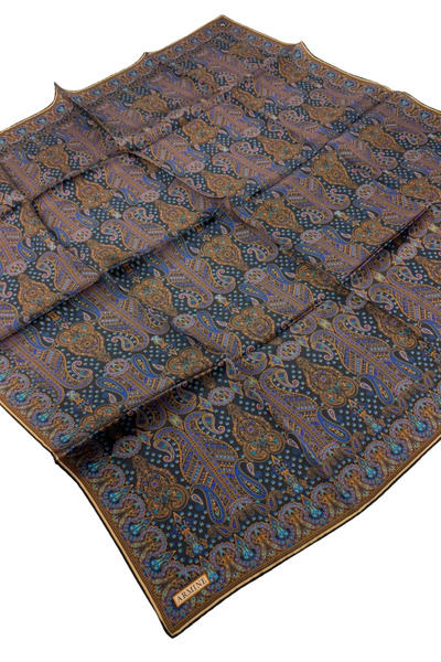 Armine Ethnic Patterned Sura Silk Scarf 9631Ds