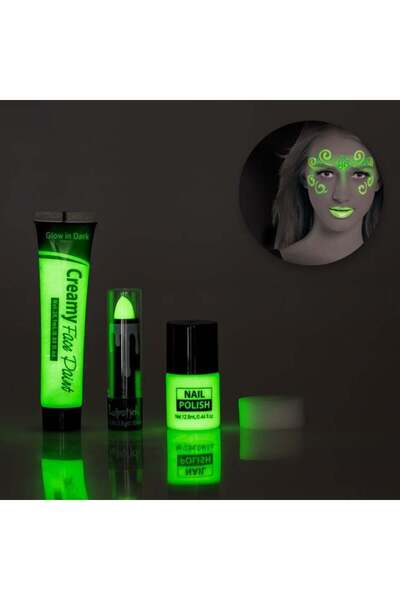 CLEMENTONI Halloween Glow in the Dark Makeup Set