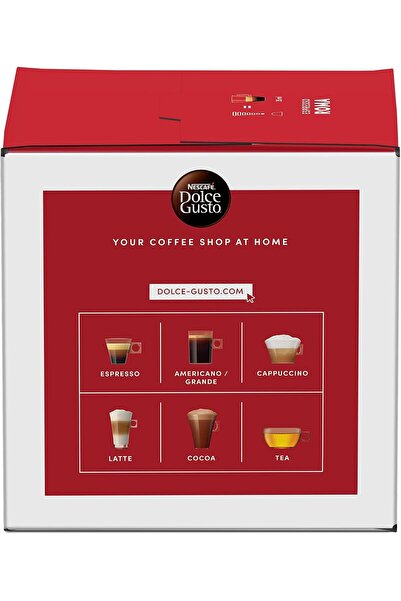 Nescafe كبسولات قهوة دولتشي غوستو إسبريسو روما، علبة تحتوي على ١٦ حصة