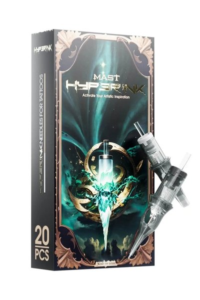 Genel Markalar Mast Hyperink 1003RL 0,30 mm Kartuş Dövme İğnesi | Kutuda 20 A...