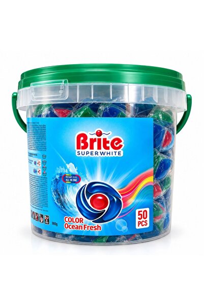 Brite Capsule color ocean fresh 50 bucăți