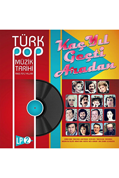 Plakzade TÜRK POP MÜZİK TARİHİ - 1960-1970 -2 / LP