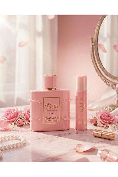 NAYRA DON مجموعة عطور فرنسية دون بينك 100 مل + 18 مل