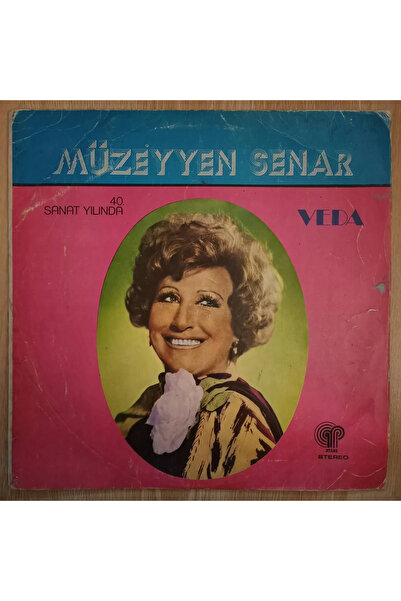 Plakzade MÜZEYYEN SENAR - 40.SANAT YILINDA VEDA - DÖNEM LP