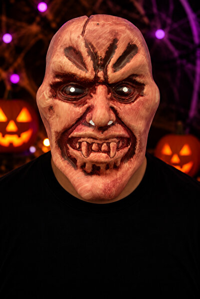 Huzur Party Store Halloween Vampire Creature Mask Horror Halloween Adult Cost...
