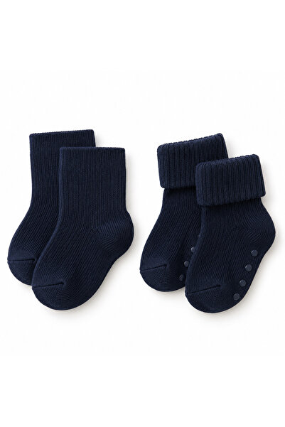 Ugly Duck Baby Boy 2-Pack Socks - Navy Blue