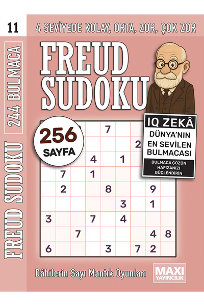 MAXİ Sudoku Yaratıcı İnsanların Sayı ve Mantık Oyunları 11