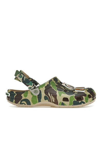 Crocs Classic Clog Kamuflaj Yeşil