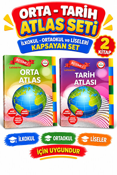GÖNÜL YAYINCILIK ORTA TARİH ATLAS SET