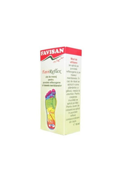 Favisan Ulei de Masaj Reflexogen Favireflex Favisan, 10ml