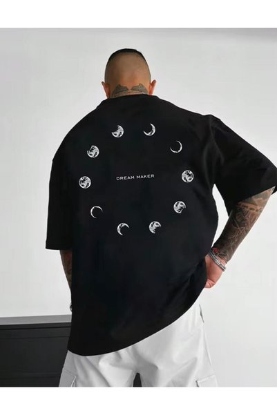 Velora Collection Dream Catcher Front and Back Visual Printed Crewneck T-Shirt
