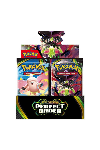 Choice Perfect Order 360Pcs Pokemon Card Mega Evolution Chaos Rising Pitch Bl...