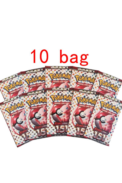 BANDAI 10 bag 360Pcs Pokemon Card Prismatic Evolutions PHANTASMAL FLAMES Scar...