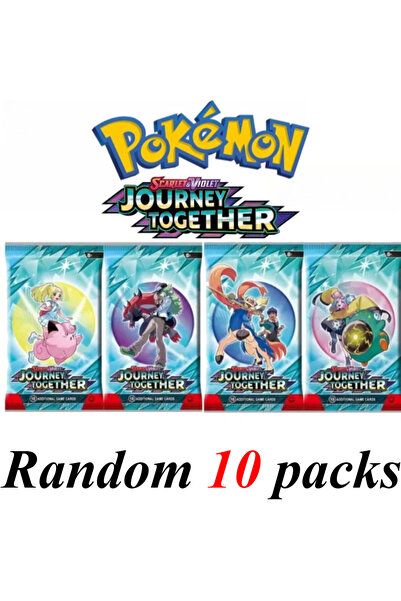 Choice JOURNEY-10 bag Pokémon Cards 9+1 Per Pack TCG Mega Evolution Phantasma...