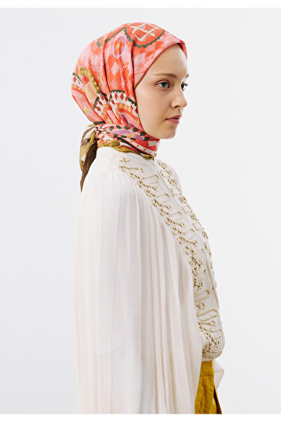 Freshscarfs The Stage In Geometry Desen Vual Eşarp Mercan