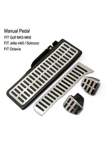 Choice style 1 MT 4pcs Car-styling Pedal for Volkswagen Golf 5 6 MK5 MK6 Scir...