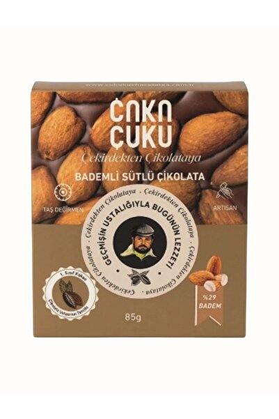 Bademli Sütlü Çikolata 85 Gr