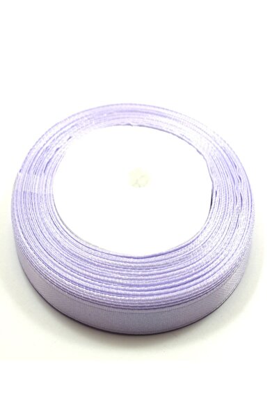 NO BRAND Κορδέλα σατέν 6mm/καρούλι 22.50μέτρα - Μώβ