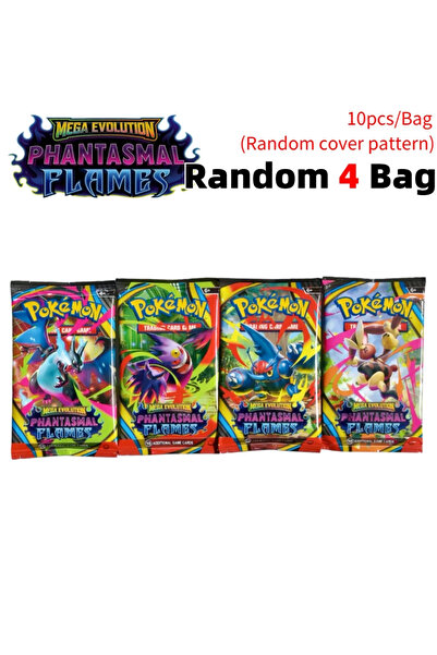 BANDAI PHANTASMAL-4 bgas 360 Pcs/Box Pokemon Card MEGA EVOLUTION Phantasmal F...