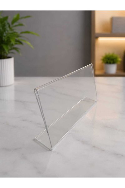 ETİKETLİK FİYATLIK L167 Desktop Display Stand 16 X 7 cm - 14 Pieces