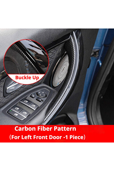 Choice Front Left (Carbon) Car Interior Door Handles For BMW F30 F31 F32 F34 ...