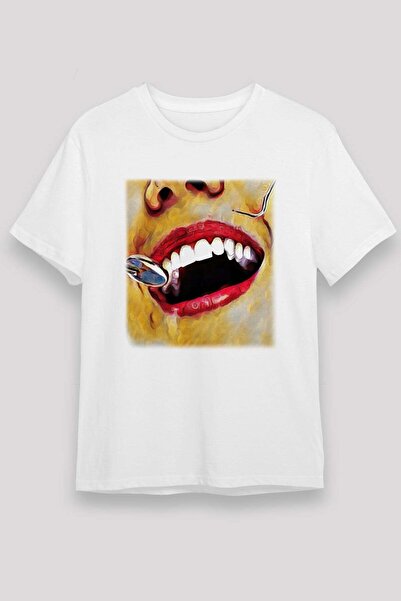 Darkhane Dentist White Unisex T-Shirt T-Shirt