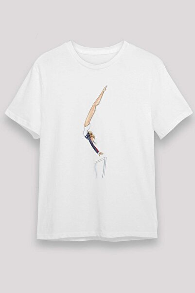 Darkhane Athlete White Unisex T-Shirt T-Shirt