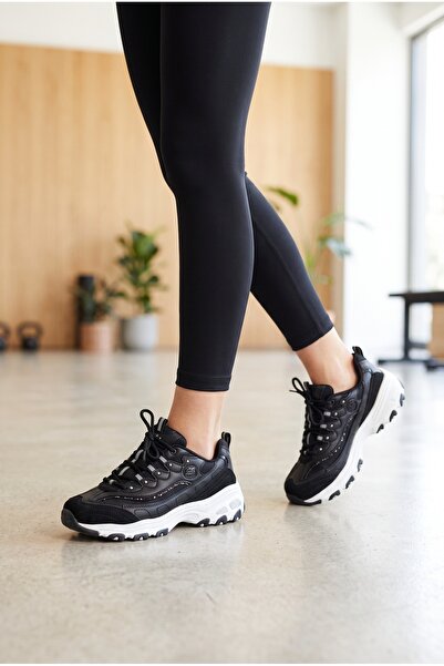 MERVESTORE Kadın Sim Detaylı Kalın Tırtıklı Taban Sneaker Bağcıklı Rahat Yürü...