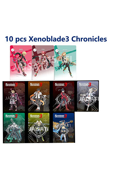 BANDAI 10 Xenobde mini NEW MINERU TULIN YUNOBO SIDON RIJU Link Princess Tears...