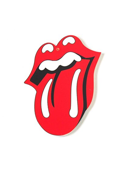 NO BRAND Rolling Stones πολύχρωμο plexiglass κρεμαστό 75x62mm