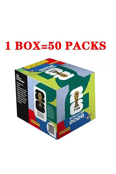Choice no album 2026 50 Packs Genuine Panini Official FIFA World Cup Soccer C...