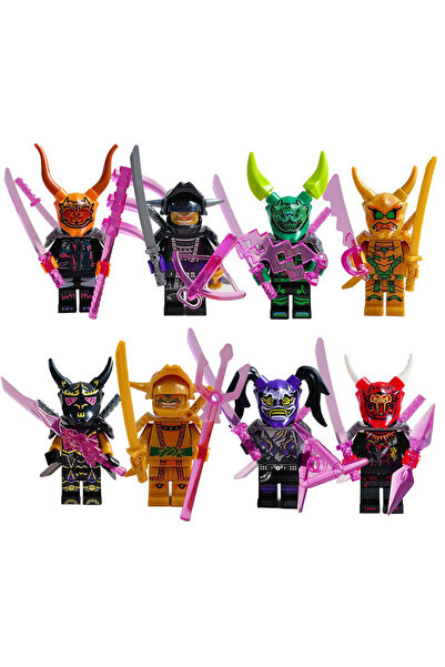 Choice 8PCS Villain 2026 Hot anime ninja characters, humanoid dolls, toys, bi...