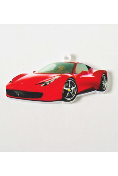 NO BRAND Ferrari 458 Italia μικρό πολύχρωμο plexiglass κρεμαστό 26x56mm