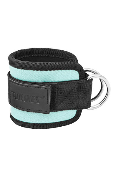 Aolikes 1PCS Cyan Adjustable Padded Ankle Wrist Cuffs Padded Straps D-Ring Gl...