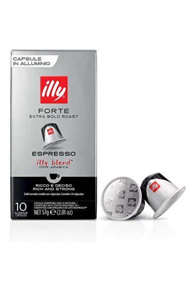 illy Forte Extra Bold – 10 Nespresso Pods