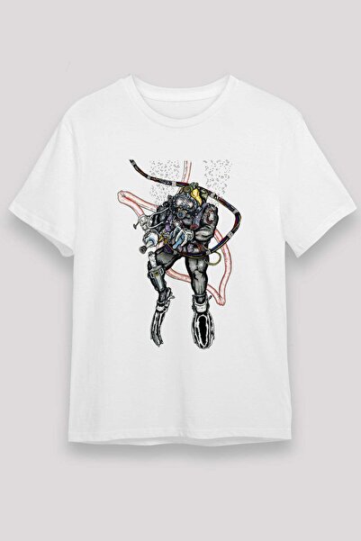 Darkhane Diver White Unisex T-Shirt