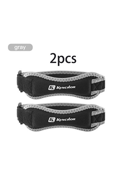 Choice AB013-GY2 2PC Patella Kneecap Band Adjustable Silica Gel Knee Tendon S...