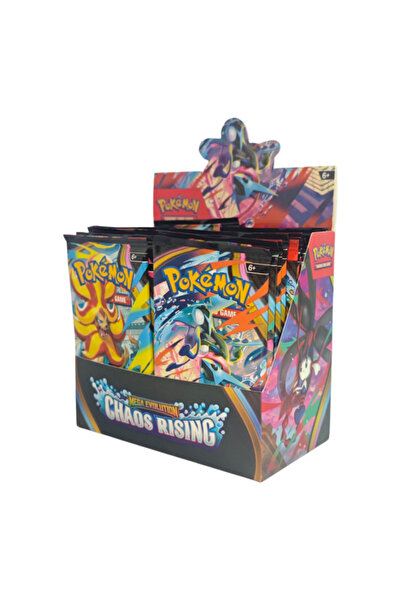 BANDAI CHAOS-1BOX 360 Pcs/Box Pokemon Card MEGA EVOLUTION Phantasmal Flames G...