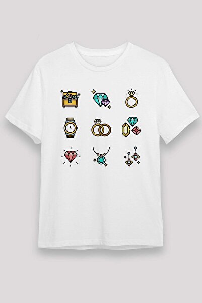 Darkhane Jeweler White Unisex T-Shirt T-Shirt
