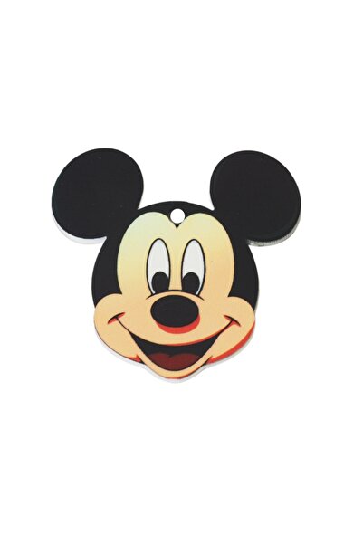 NO BRAND Mickey πρόσωπο πολύχρωμο plexiglass κρεμαστό 50x52mm