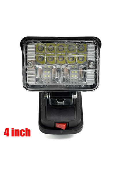 Choice 4inch LED Work Light 4/6/8Inch For Makita 14.4V 18V Li-ion Battery Lam...