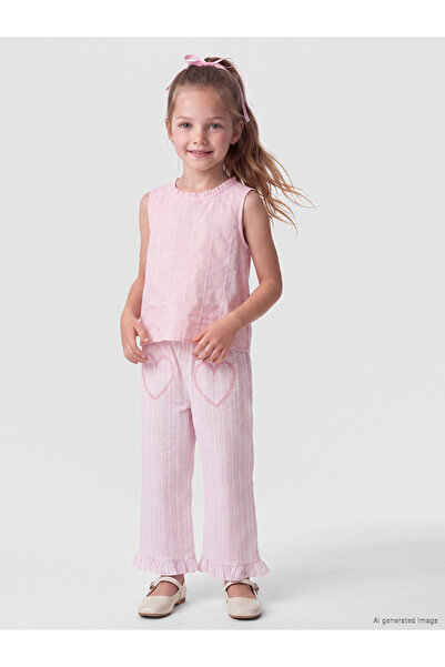 LC Waikiki سراويل للفتيات من Shining Store من مجموعة Shiny Choices STANDARD Fit