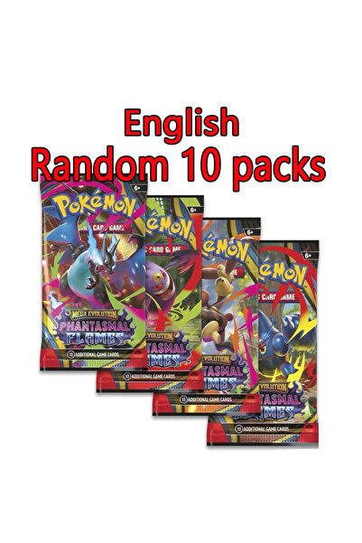 Choice English 10 packs-2 10 Packs Pokémon Bright Stars151 Prismatic Evolutio...