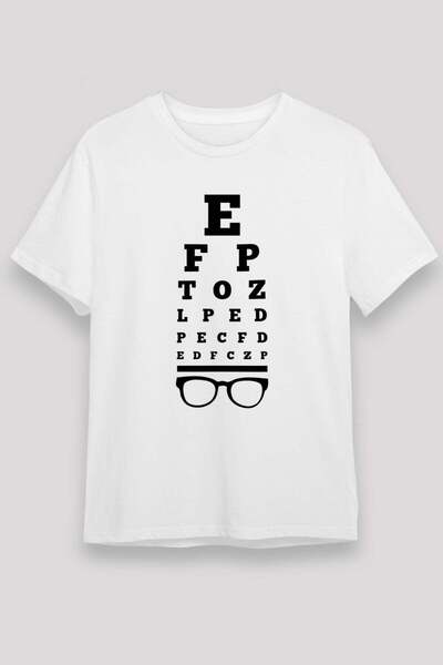 Darkhane Ophthalmologist White Unisex T-Shirt T-Shirt